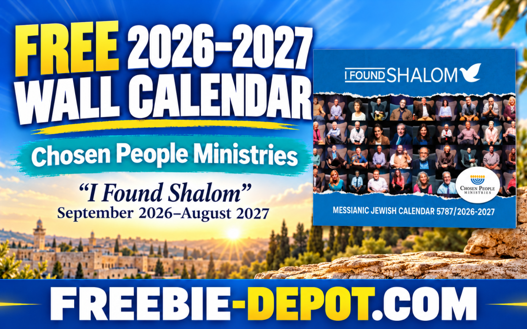 FREE 2026–2027 Wall Calendar from Chosen People Ministries