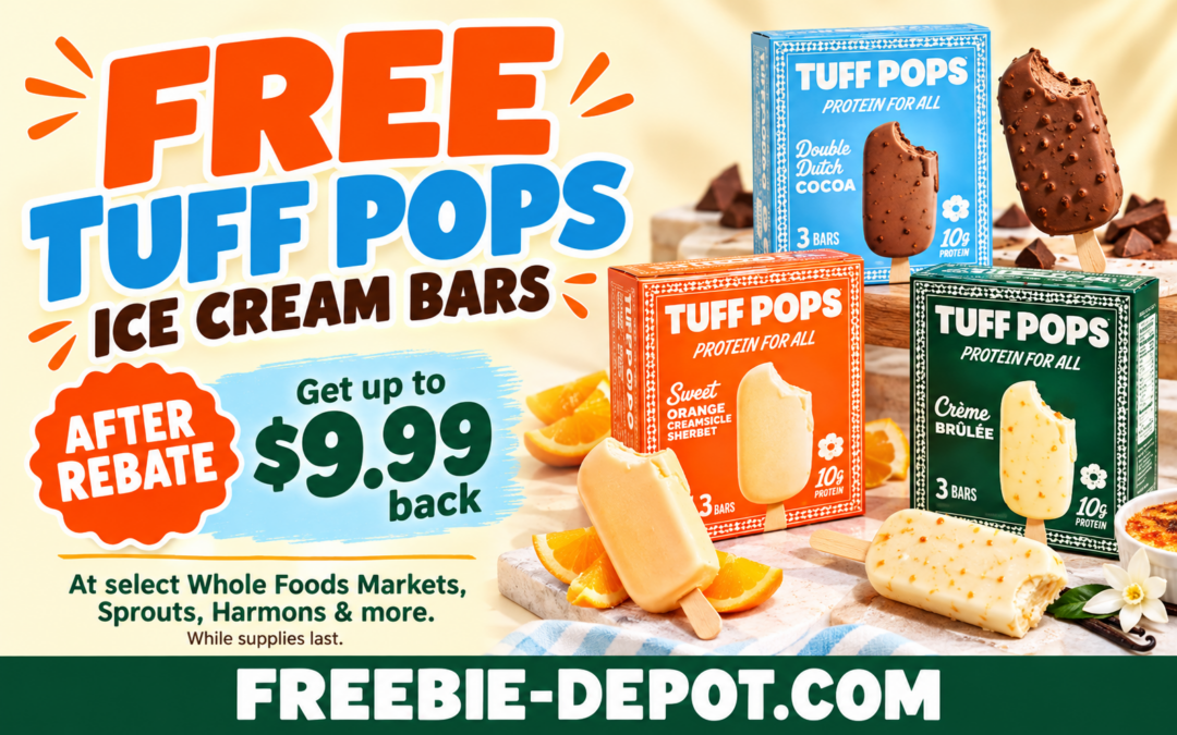 FREE Tuff Pops Ice Cream Bars After Rebate — Get Up to $9.99 Back!